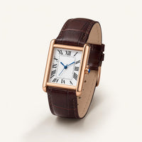 Reloj Trevisso Marrón Clásico, ángulo tres cuartos