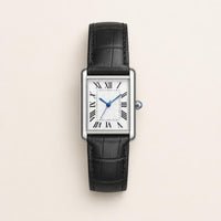 Reloj Trevisso Negro Plata, vista frontal